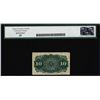 Image 2 : 1863 Fourth Issue 10 Cents Fractional Currency Note Fr.1257 Legacy Very Fine 25