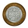 Image 2 : .999 Fine Silver Golden Nugget Laughlin, Nevada $10 Limited Edition Gaming Token