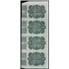 Image 2 : Uncut Sheet of (4) State of Louisiana Baby Bond Obsolete Notes