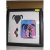 Image 1 : MARGOT ROBBIE (HARLEY QUINN) SIGNED 21X22 FRAMED PHOTO