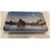 Image 2 : DANISH ROYAL COPENHAGEN BINGS & GRONDAHL 7.5"X5" SMALL TRAY W/SAILBOAT