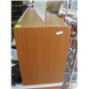 Image 2 : TEAK SHELF UNIT (59"- L, 25.5" - H, 17.5" - D)