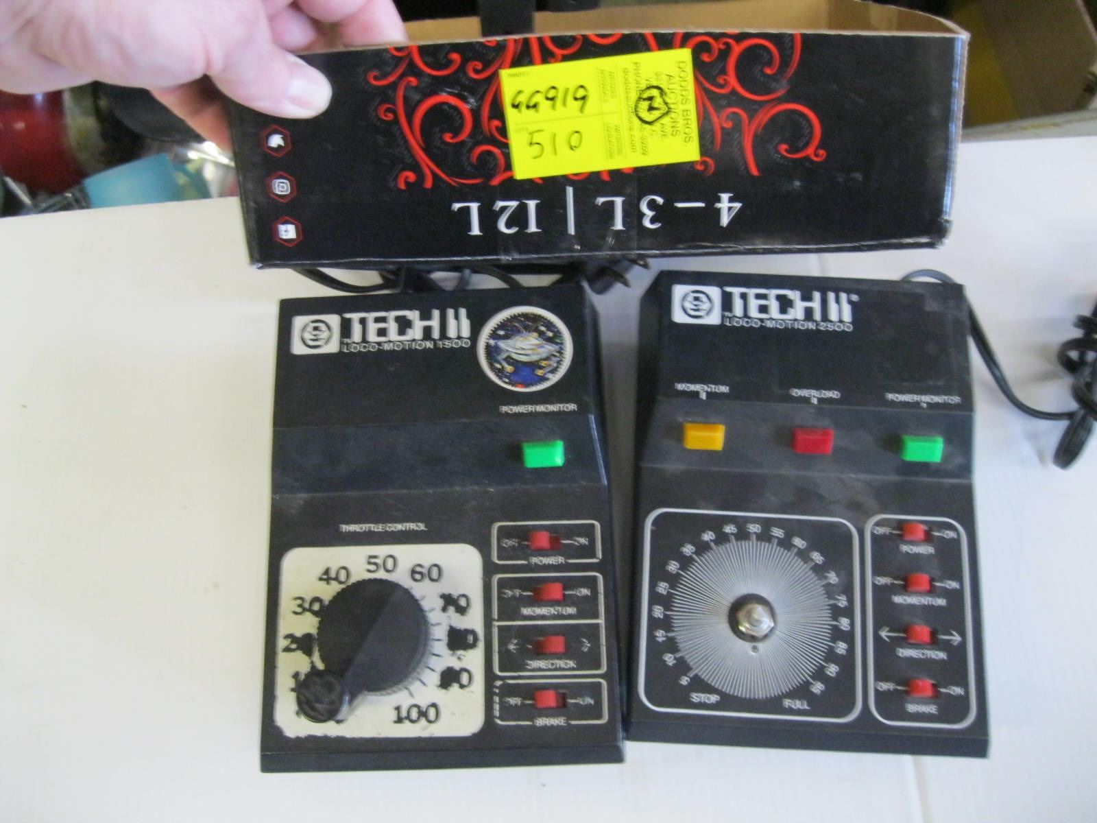 2 TECH II TRAIN CONTROLLERS