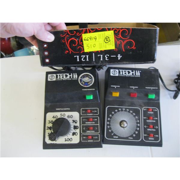 2 TECH II TRAIN CONTROLLERS