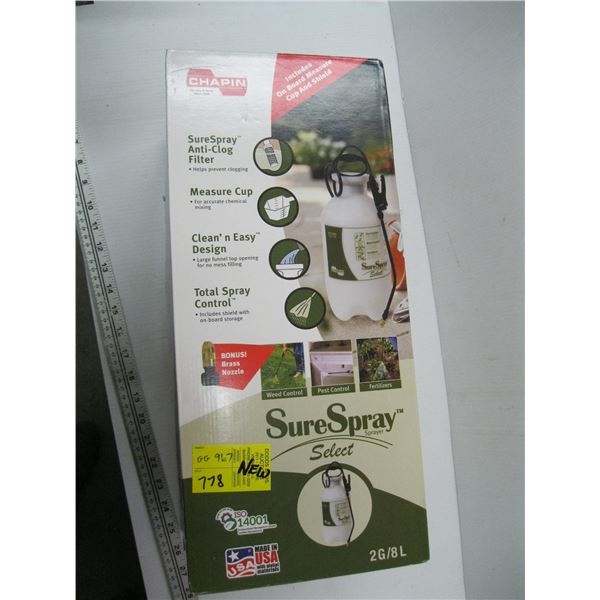 SURESPRAY NEW GARDEN SPRAYER
