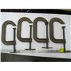 Image 1 : 4 LG. C CLAMPS