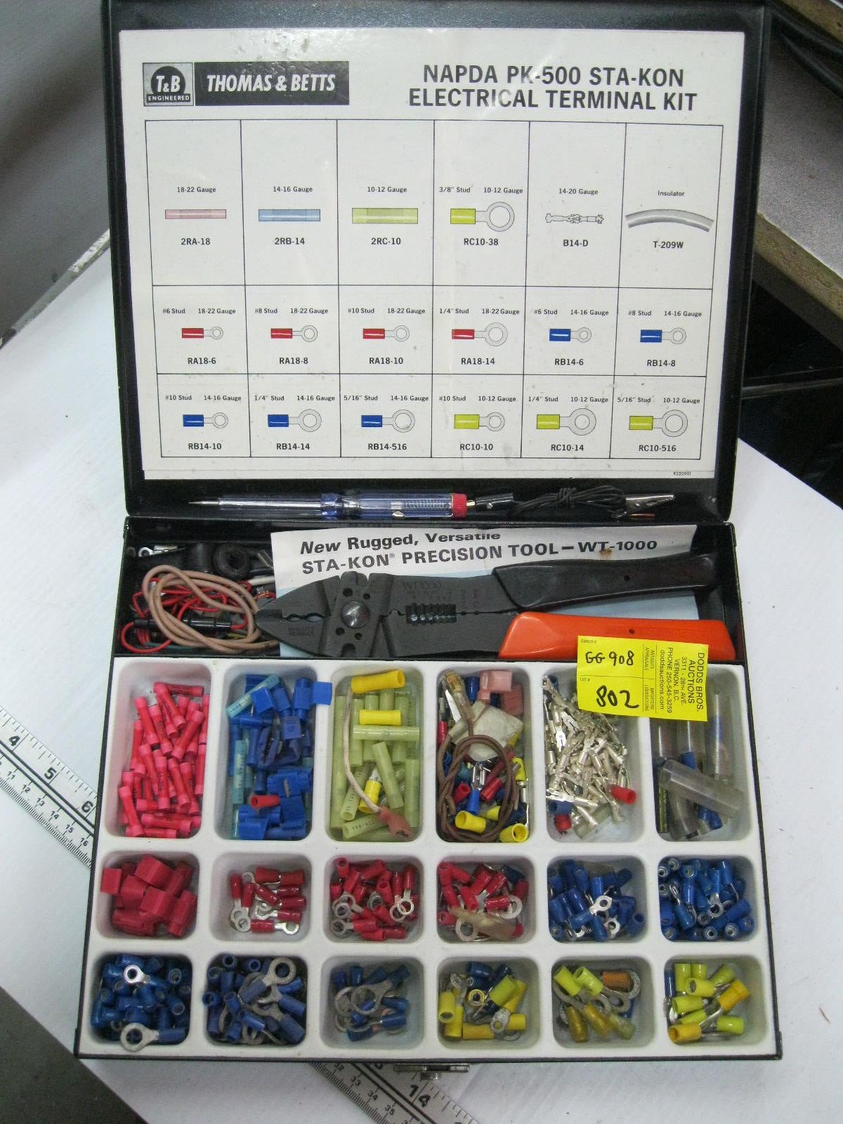 Fact Kit Terminal ELECTRICAL TERMINAL KIT - Dodds Auction