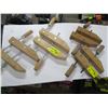 Image 1 : 4 WOOD CLAMPS