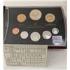 Image 1 : 2011 PROOF SET CANADIAN COINAGE - ALL .925 SILVER (EXCEPT LOONIE & PENNY) COINS