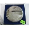 Image 2 : UNITED STATES OF AMERICA 4 OZ FINE SILVER .999 (TAX EXEMPT) PLATINUM LAYERED COIN IN CASE