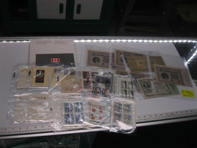 Money Method Stamp ASST. PAPER MONEY & STAMPS