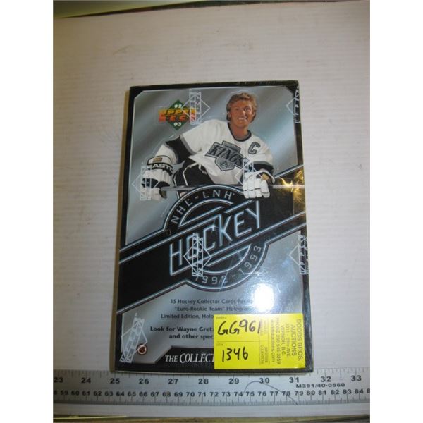 1992 SEALED UPPER DECK HOCKEY CARD BOX