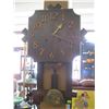 Image 1 : ANTIQUE WOODEN CLOCK W/PENDULUM