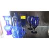 Image 2 : ASST. COBALT BLUE GLASSWARE