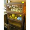 Image 1 : BARRISTER'S BOOKCASE W/BOTTOM 9 DRAWER UNIT