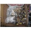 Image 2 : 2 BOXES OF ASST. KNOBS, PICK UPS, PICKBOARDS, ETC. ALL GUITAR PIECES