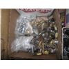 Image 2 : 2 BOXES OF ASST. KNOBS, PICK UPS, PICKBOARDS, ETC. ALL GUITAR PIECES