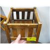 Image 2 : WOODEN 2 TIER PLANT STAND