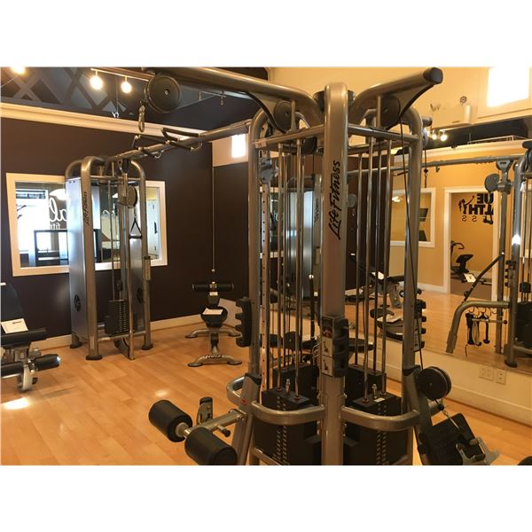 LIFE FITNESS SIGNATURE CABLE MOTION UNIVERSAL EXERCISE SYSTEM WORKOUT ...