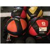 Image 2 : FITNESS EQUIPMENT-COREFX MEDICINE BALLS (12LB/10LB/8LB/6LB), SKIPPING ROPE & STRETCH CORDS