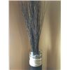 Image 2 : LARGE DECORATIVE PLANTER WITH STICKS & ROCKS