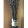 Image 2 : LARGE DECORATIVE PLANTER WITH STICKS & ROCKS