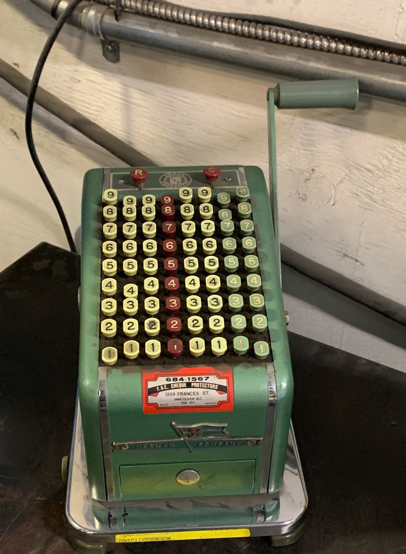 Cheque Protector Hedman Company - Cheque Protector