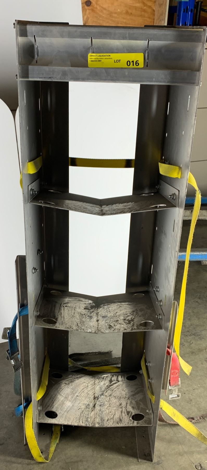 Large Refrigerant Tank Rack for Commercial Vans - Approx. 13in x 44in High