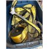 Image 8 : Large Group of Miscellaneous safety gear items - includes safety vest, Safety gear, straps, Gas mask