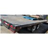Image 2 : 2016 Double A Contracting Inc. Flat Deck Utility Trailer - 20ft