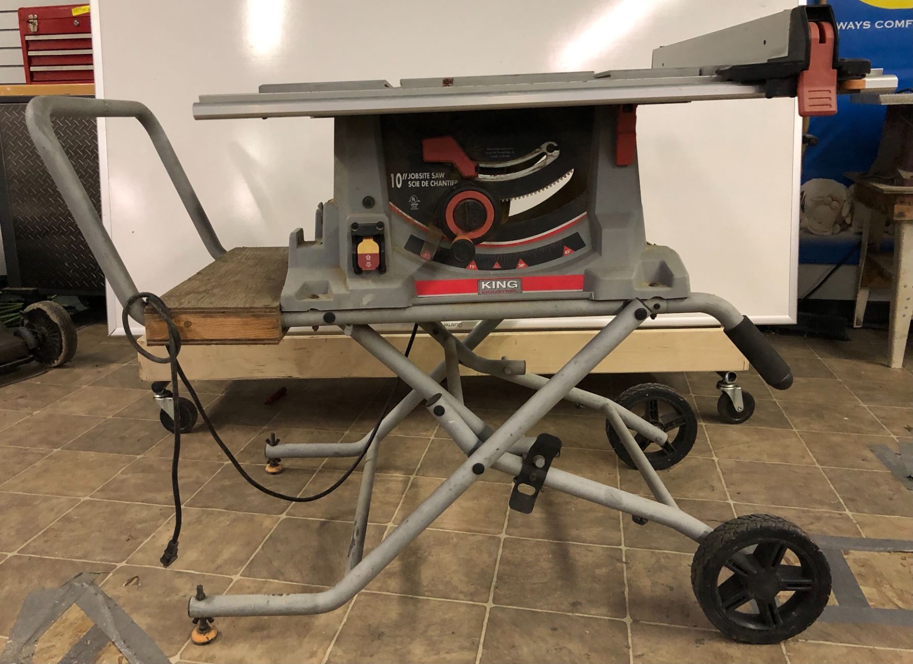 King Industrial - 10in Job Site Saw - Model: KC-5100C