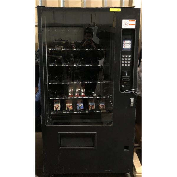 Snack Machine Keypad AMS Sensit Glass Front Snack Vending machine From Set Dec (Approx. 39in ...