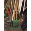 Image 2 : Group of Misc. Tools - includes Hoes, shovels etc