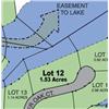 Image 1 : Lot 12 on Map is 1.53 Acres of Lake Front Property.