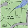 Image 1 : Lot 15 on Map is 1.31 Acres of Lake Front Property.