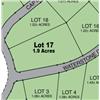 Image 1 : Lot 17 on Map is 1.90 Acres.