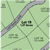 Image 1 : Lot 19 on Map is 1.07 Acres.