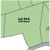 Image 1 : Lot 24-A on Map is 5.08 Acres.
