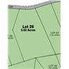 Image 1 : Lot 26 on Map is 5.62 Acres.