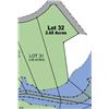 Image 1 : Lot 32 on Map is 2.65 Acres of Lake Front Property.