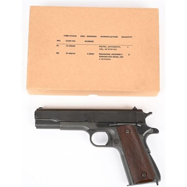 REMINGTON RAND 1911-A1 45 PISTOL CIRCA 1943