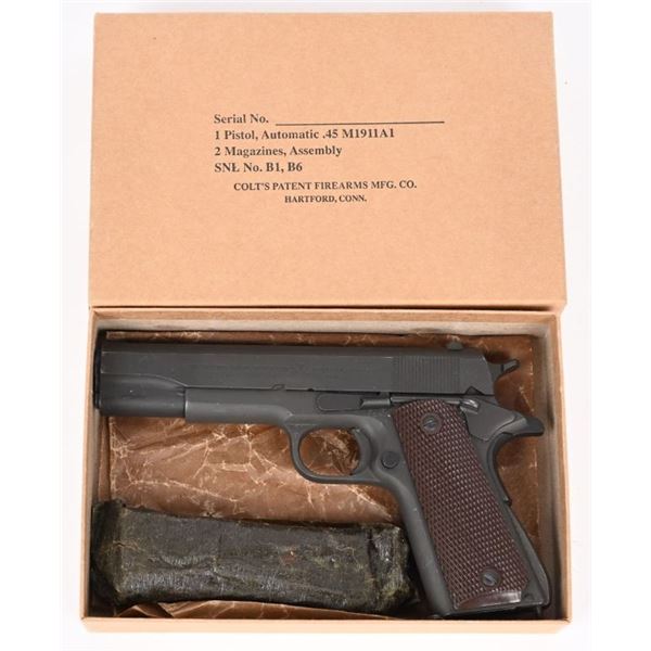 WW2 MATCHING NUMBERS COLT 1911-A1 45 PISTOL