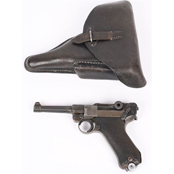 WW2 MAUSER CODE BYF 41 P-08 LUGER PISTOL