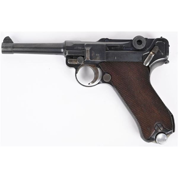 VERY FINE G -DATE S/42 P-08 LUGER PISTOL