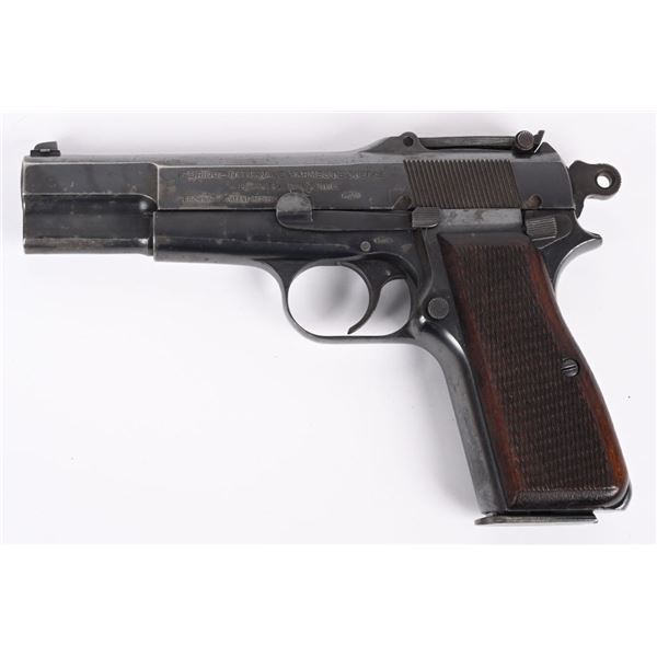 WW2 FN HIGH POWER 9MM PISTOL W/ TANGENT SIGHT
