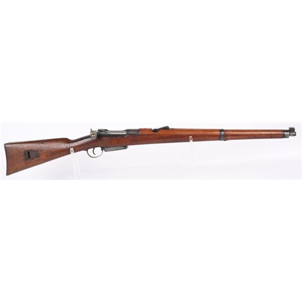 SWISS 1893 MANNLICHER STRAIGHT PULL RIFLE
