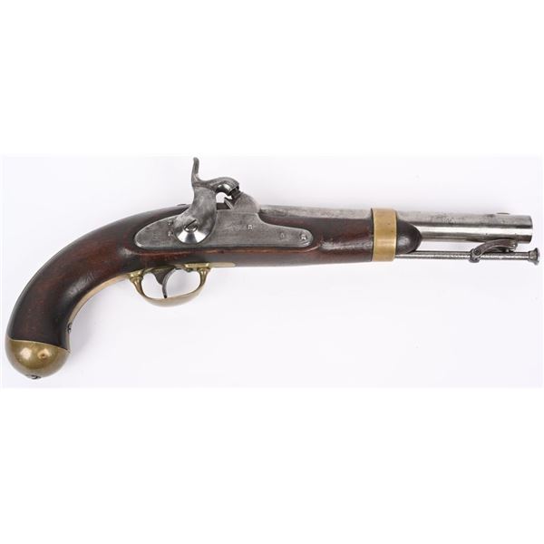 US JOHNSON MODEL 1842 MARTIAL PISTOL