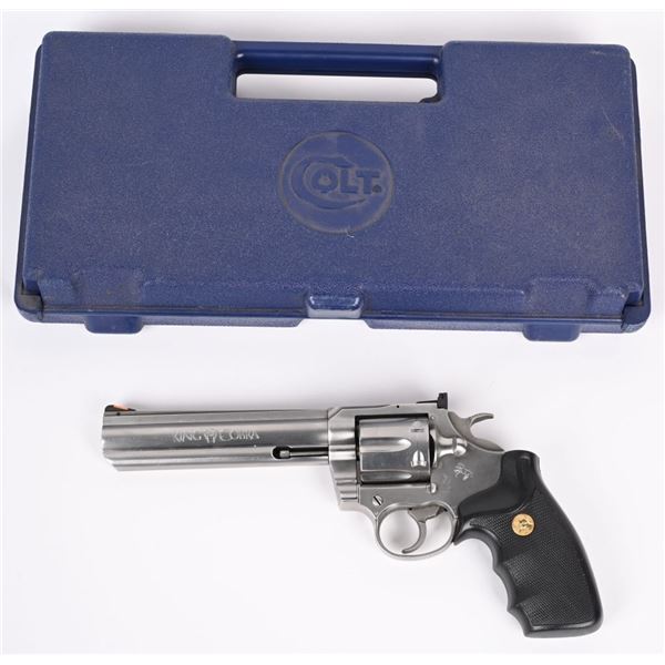 COLT KING COBRA DOUBLE ACTION REVOLVER WITH CASE