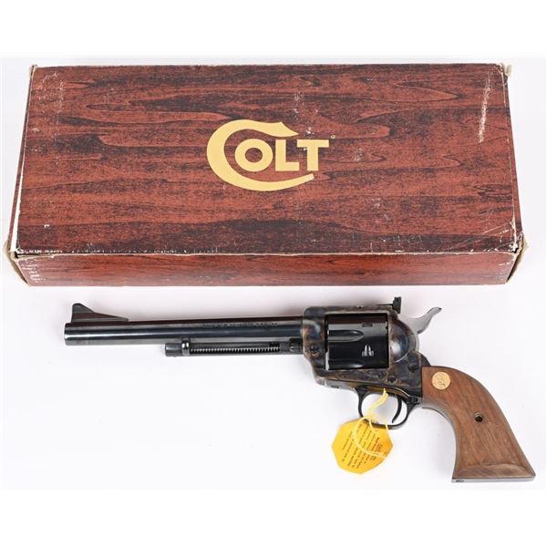 BOXED COLT NEW FRONTIER SINGLE ACTION REVOLVER