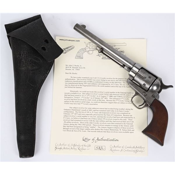 1875 ERA COLT US CAVALRY SAA REVOLVER